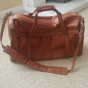 Hartmann all-leather duffle